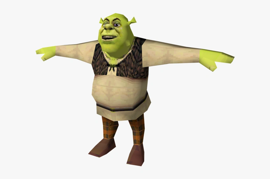 T-Posing Shrek